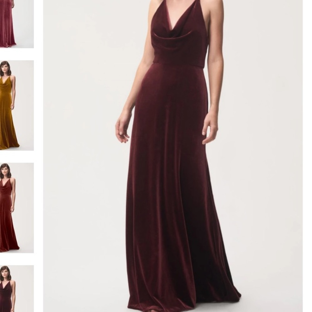 Jenny Yoo Dark Berry Bridesmaid Dress